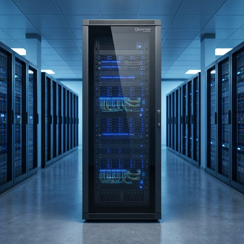 Rack Mount Server with LAN Network Switches